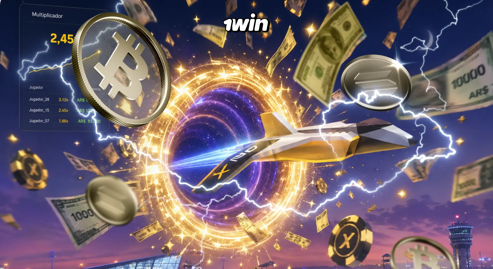 JetX 1win: estrategia de apuesta doble