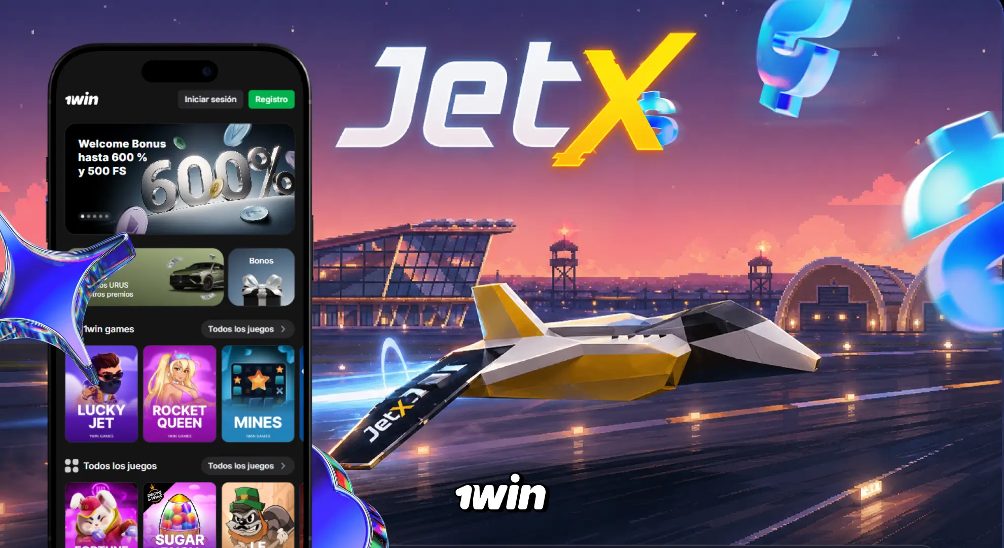 JetX en 1win: versión demo